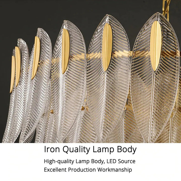 Best new Ceiling Light Glass Crystal Lamp Gold Home Decor Pendant Light