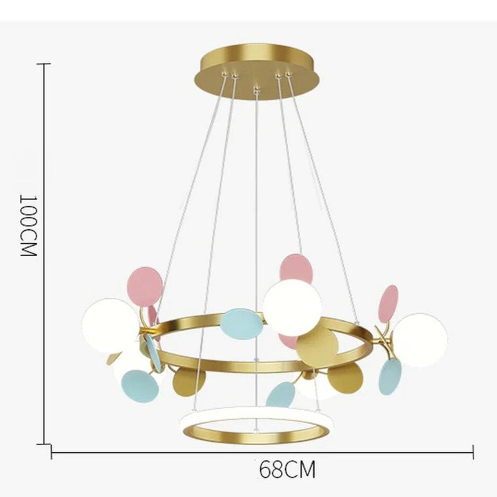 Best new DEMI Nordic Colorful Pendant P5120
