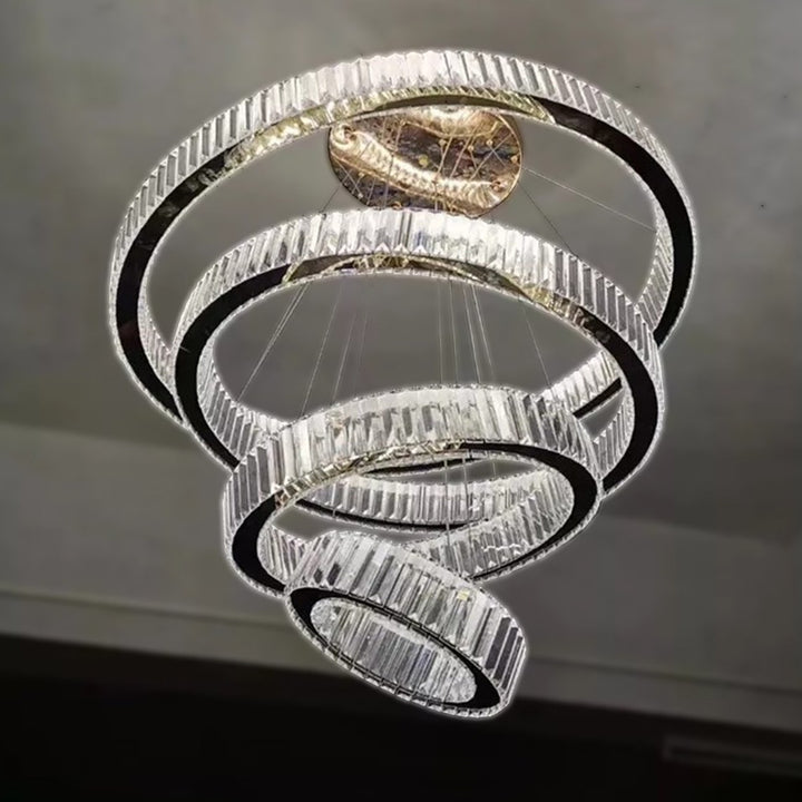 Best new ELIZABETH Crystal Led Lamp Shades Decor Luxury Modern Chandelier