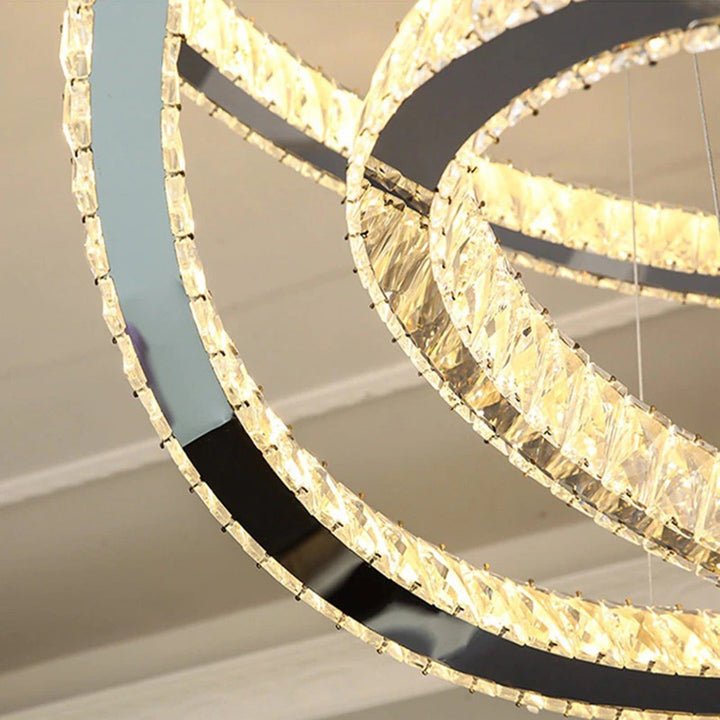 Best new ELIZABETH Crystal Led Lamp Shades Decor Luxury Modern Chandelier