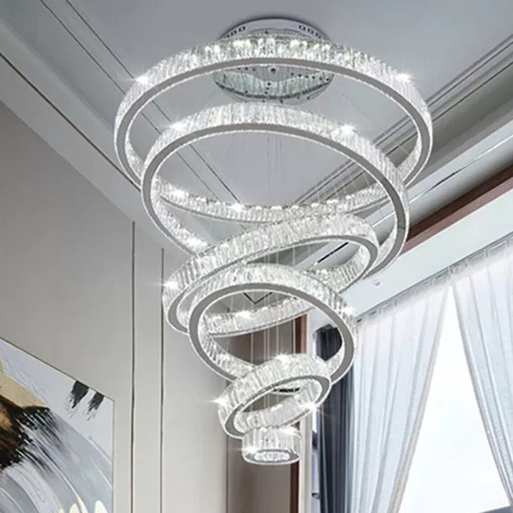 Best new ELIZABETH Crystal Led Lamp Shades Decor Luxury Modern Chandelier