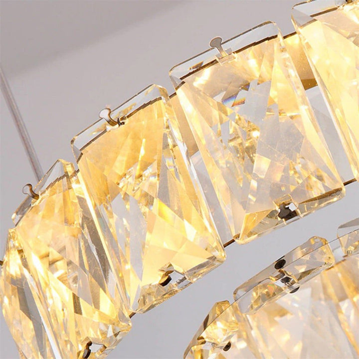 Best new ELIZABETH Crystal Led Lamp Shades Decor Luxury Modern Chandelier