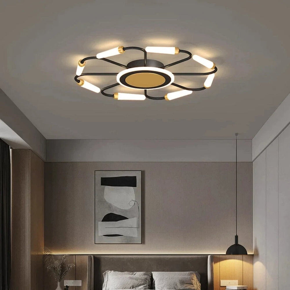 Best new FLOR Nordic Round LED Ceiling Light C5081