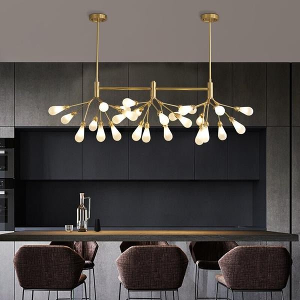 Best new FORSYTHIA Nordic Minimalist Firefly Creative Luxury Light Post Modern Chandelier