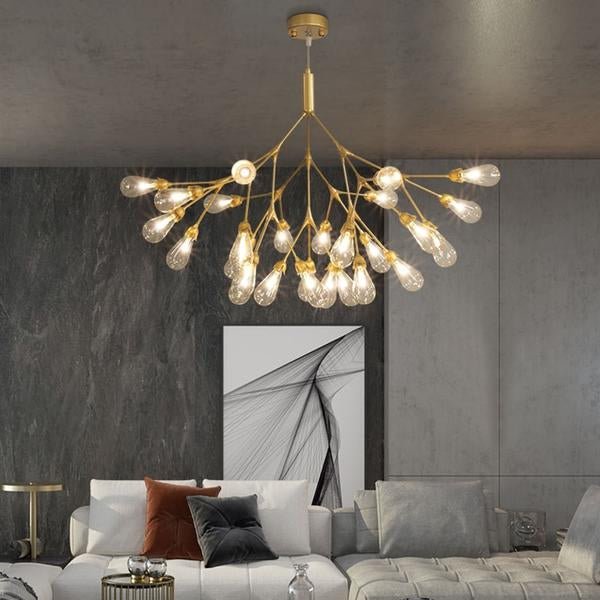 Best new FORSYTHIA Nordic Minimalist Firefly Creative Luxury Light Post Modern Chandelier