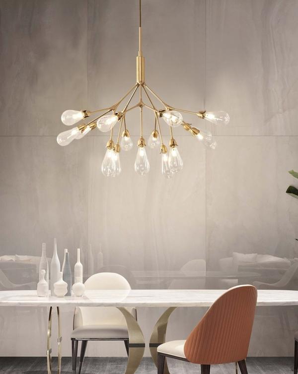 Best new FORSYTHIA Nordic Minimalist Firefly Creative Luxury Light Post Modern Chandelier