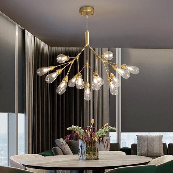 Best new FORSYTHIA Nordic Minimalist Firefly Creative Luxury Light Post Modern Chandelier
