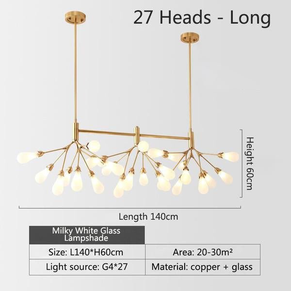 Best new FORSYTHIA Nordic Minimalist Firefly Creative Luxury Light Post Modern Chandelier