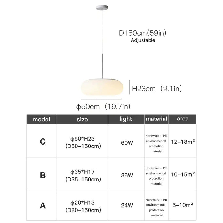 Best new Fixture Hanging Minimalist Modern Lamp Shades White