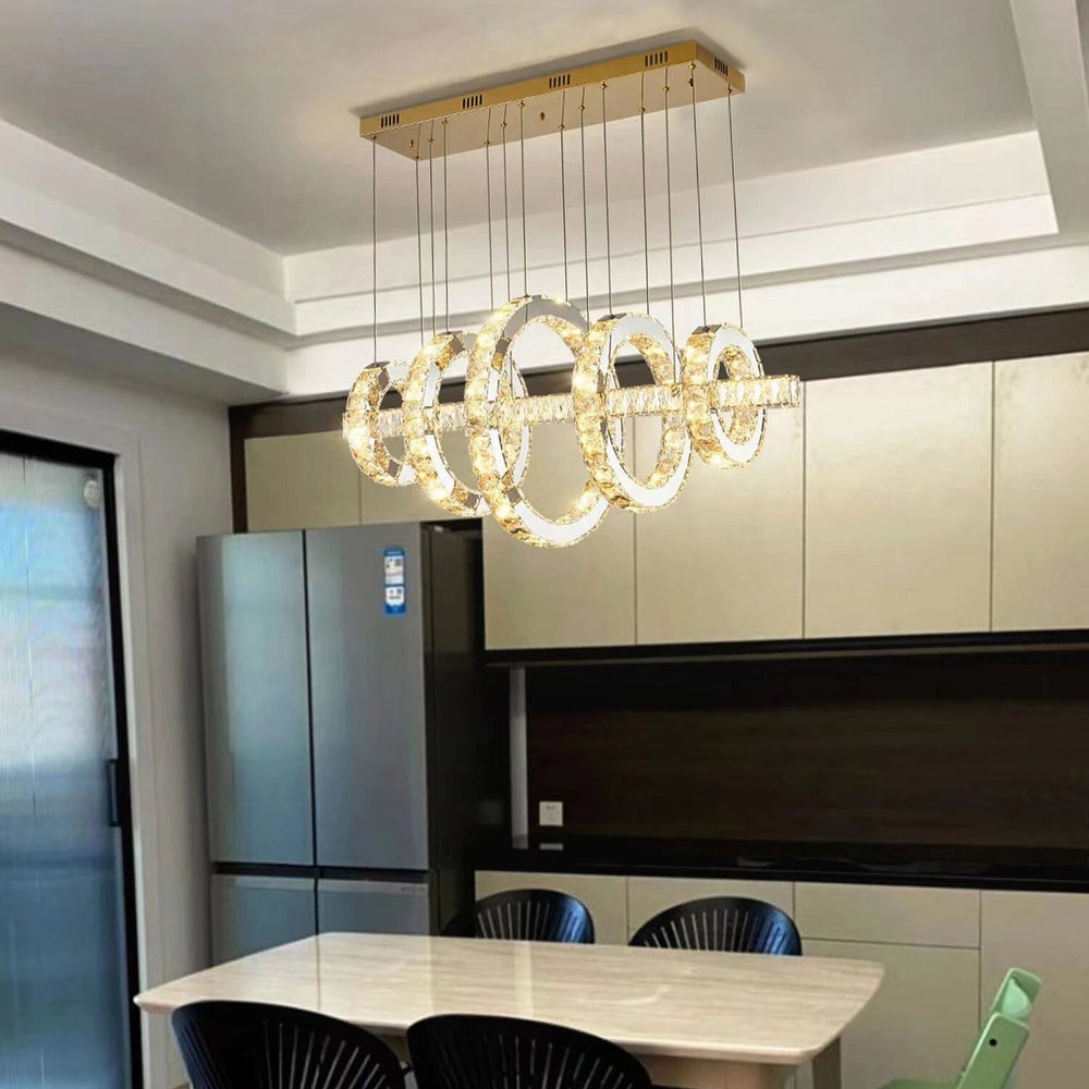 Best new GEMMA Crystal Atmospheric Luxury Chandelier C5353