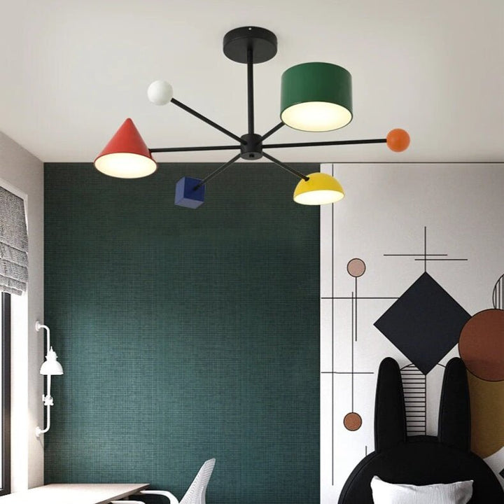 Best new GEORGIE Geometric Colorful Pendant P5091