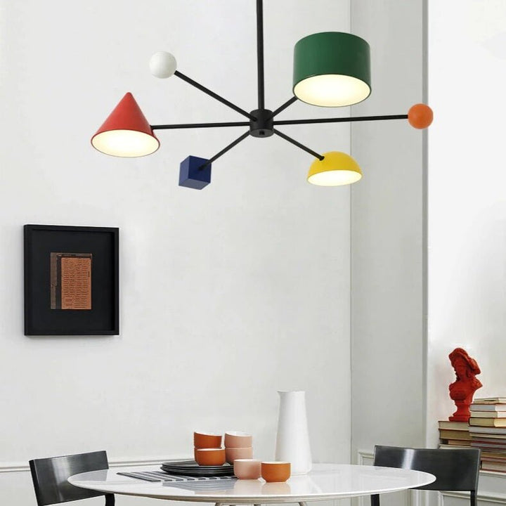 Best new GEORGIE Geometric Colorful Pendant P5091