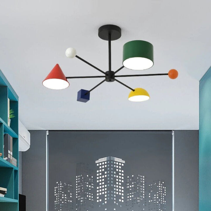 Best new GEORGIE Geometric Colorful Pendant P5091