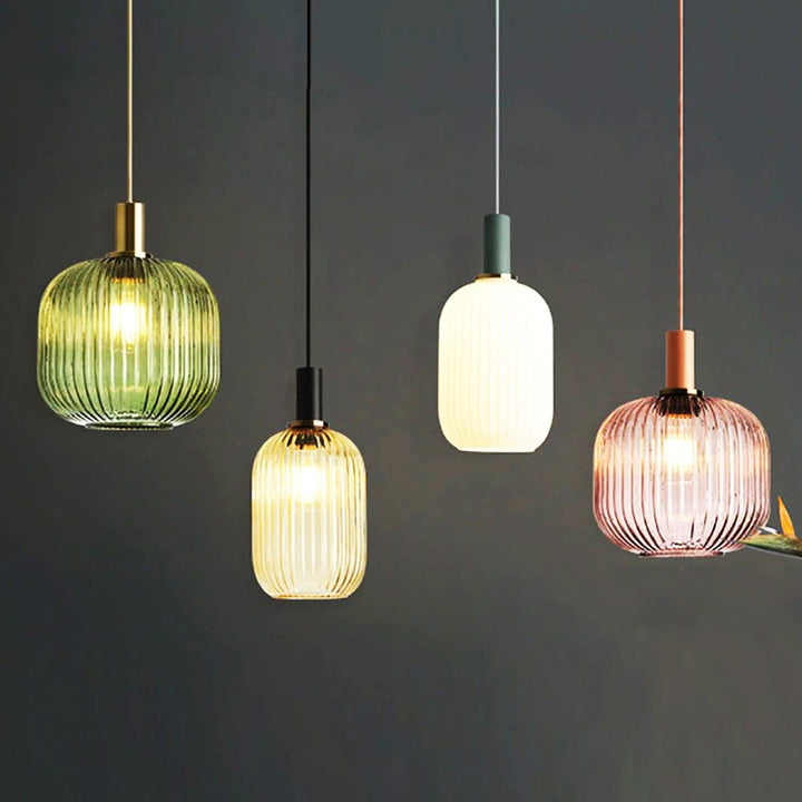 Best new Glass Pendant Fixture Ceiling Light Shade Full Colours [No Bulbs]