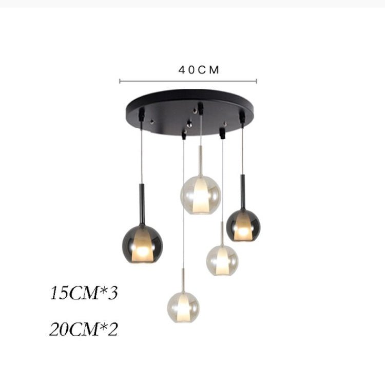 Best new HAZEL Creative Living Room LED Pendant Light P5295