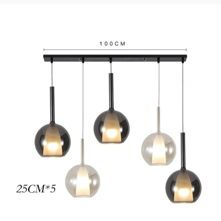 Best new HAZEL Creative Living Room LED Pendant Light P5295