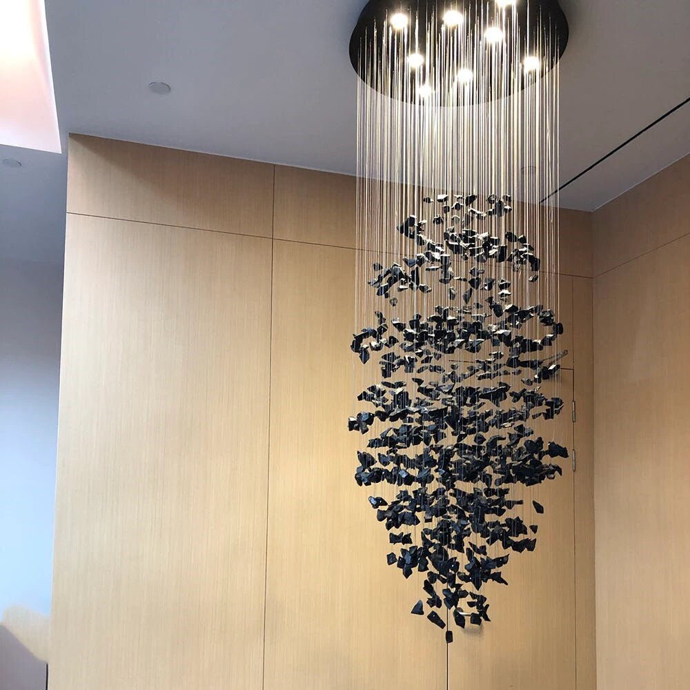 Ifin-black-crystal-staircase-chandelier5