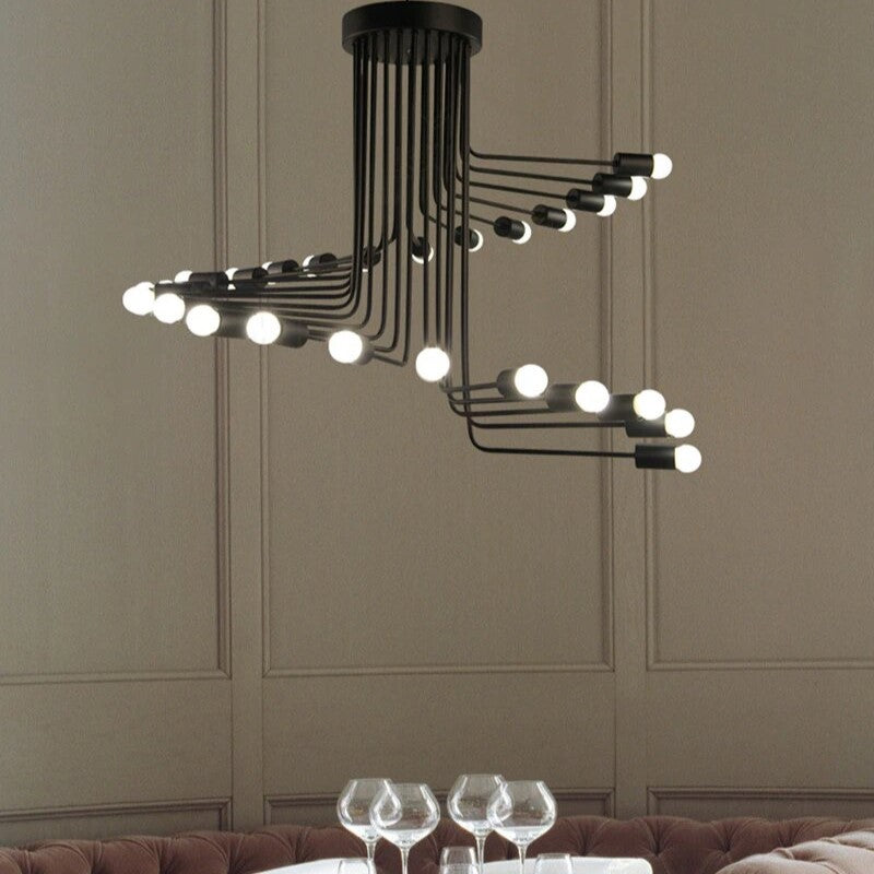 Best new JANE Retro Living Room Chandelier C5382