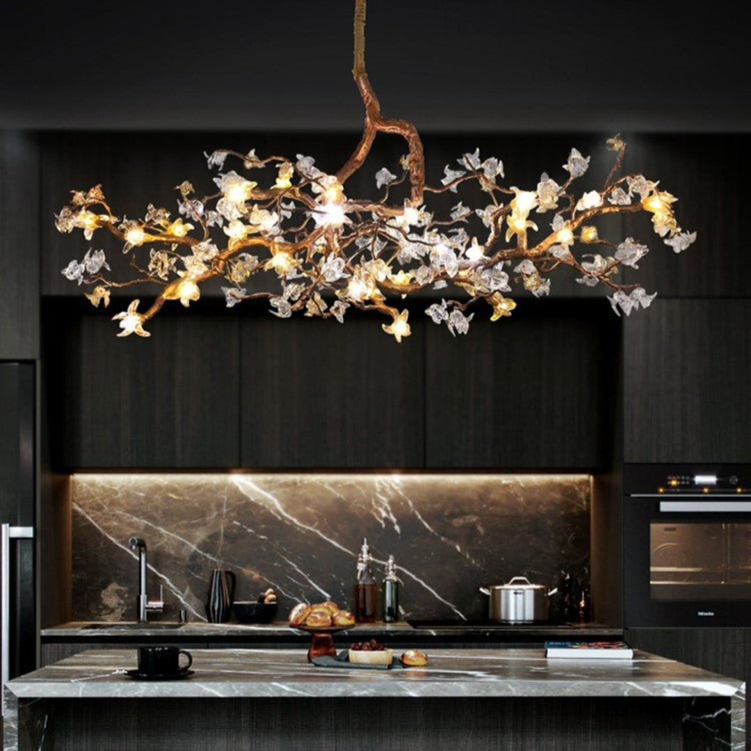 Best new JOHANNA Luxury Crystal Living Room Pendant Light P5234