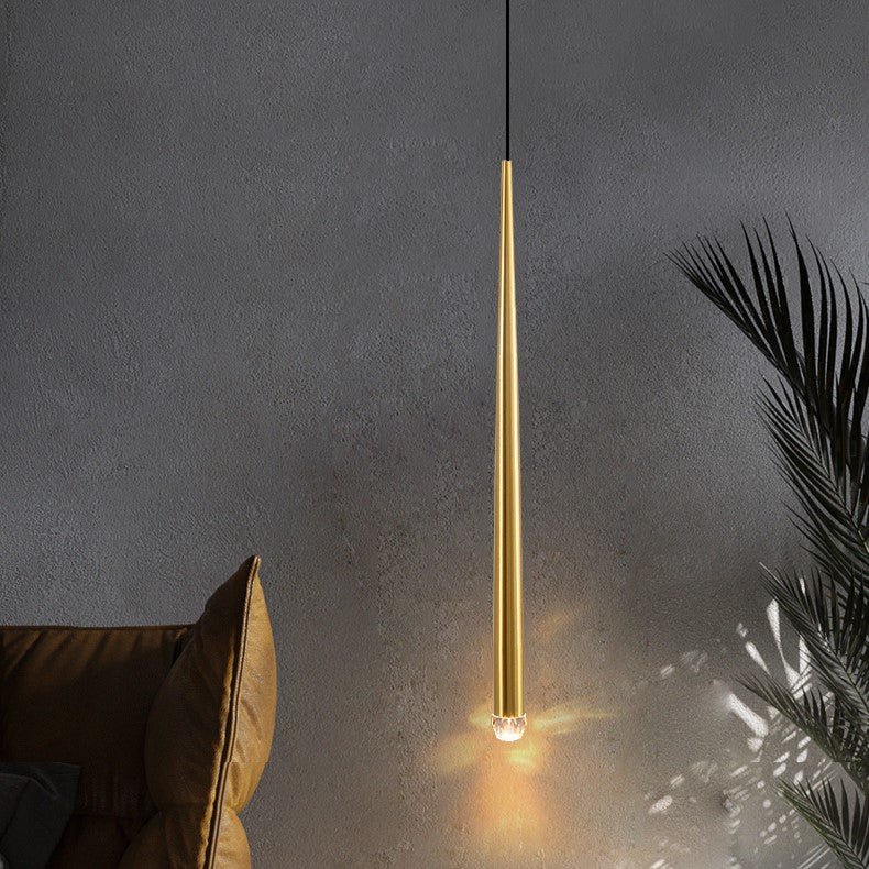 Best new JUNIPER Minimalist Long Bedroom Pendant Light P5339