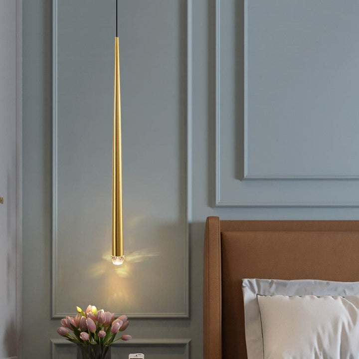 Best new JUNIPER Minimalist Long Bedroom Pendant Light P5339