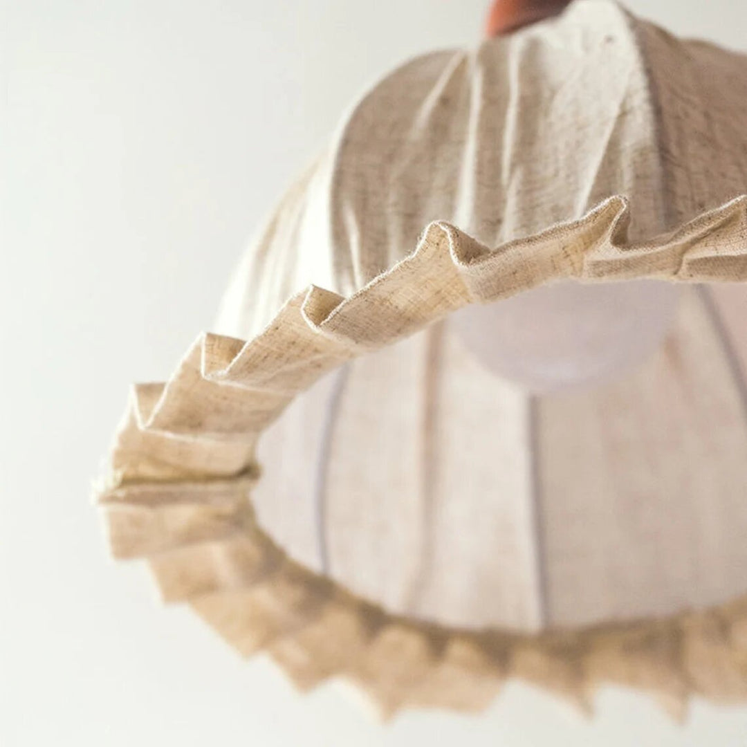Best new LAURA Vintage Cotton Living Room Pendant Light P5285