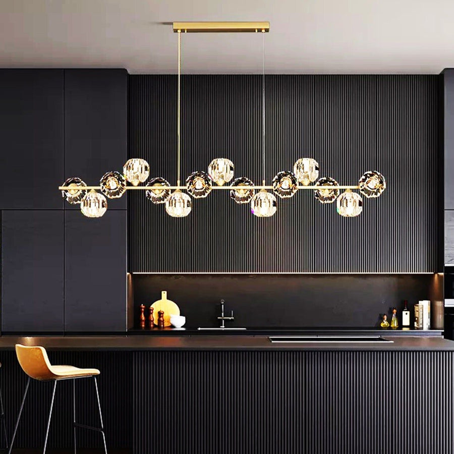 Best new LEILANI Copper Crystal Chandelier Shades Home Decor Pendant Light
