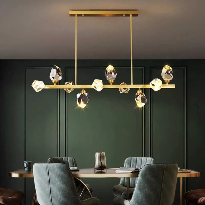 Best new LEILANI Copper Crystal Chandelier Shades Home Decor Pendant Light