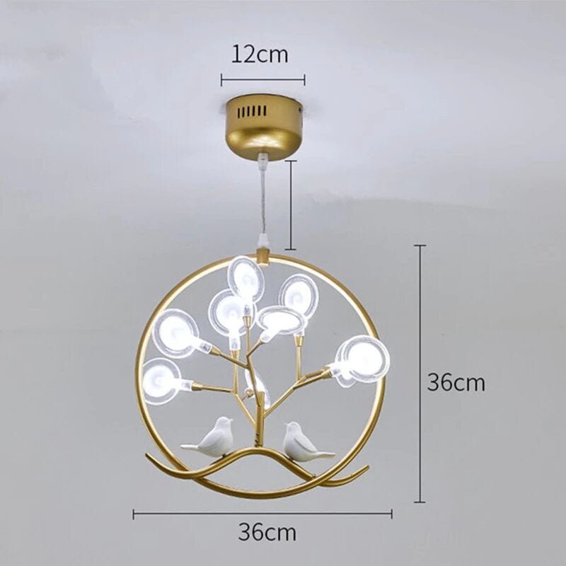 Best new LIFE Bird Balcony Creative Pendant P5048