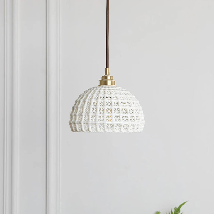 Best new LOLA Unique Ceramic Bedroom Colorful Pendant Light P5277
