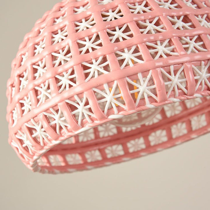 Best new LOLA Unique Ceramic Bedroom Colorful Pendant Light P5277