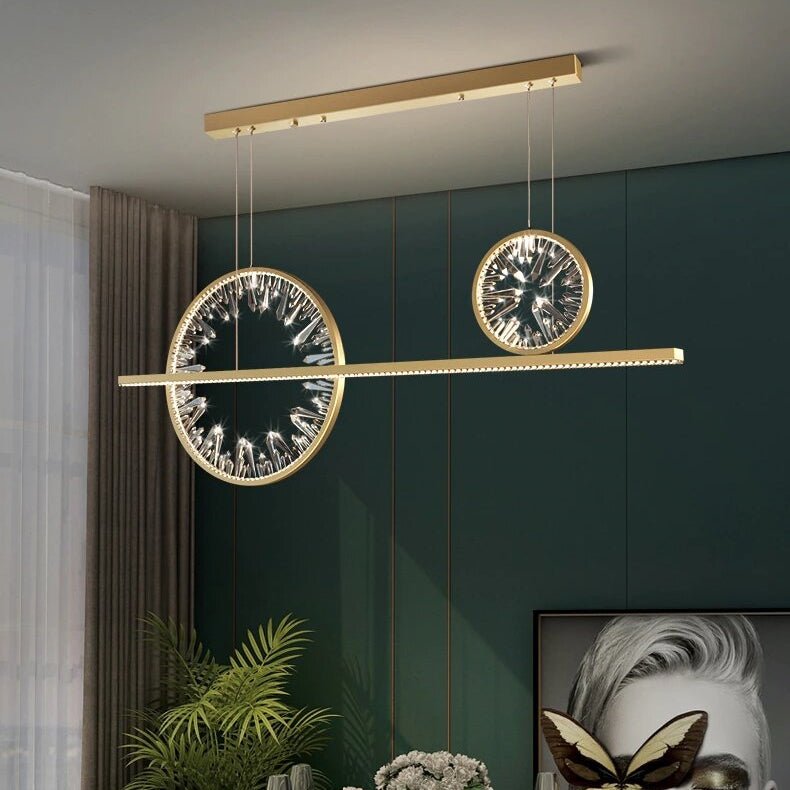 Best new LUCÍA Crystal Luxury Modern LED Pendant P5140