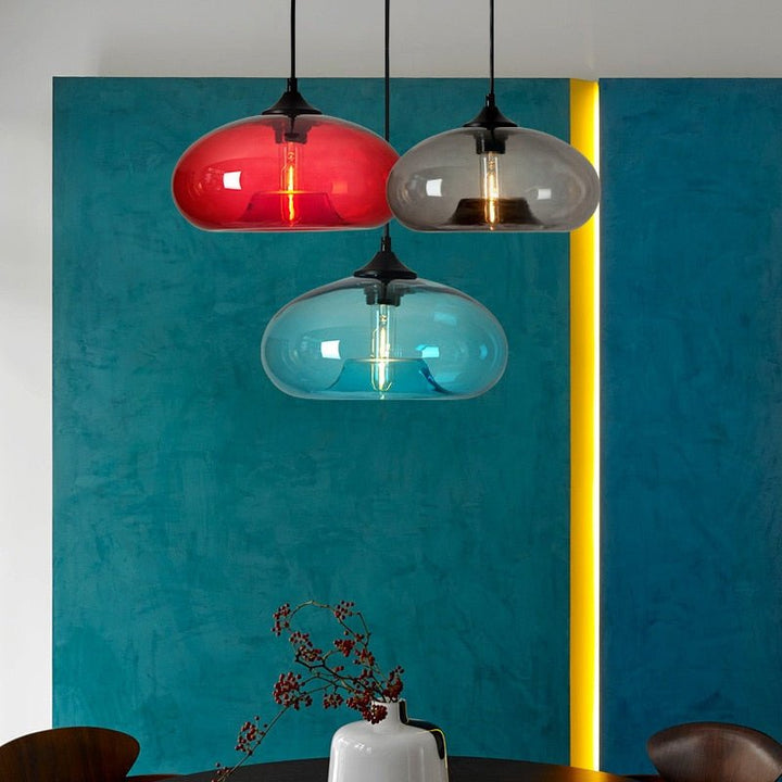 Best new LUCIANA Glass Colorful Modern Pendant Light P5275