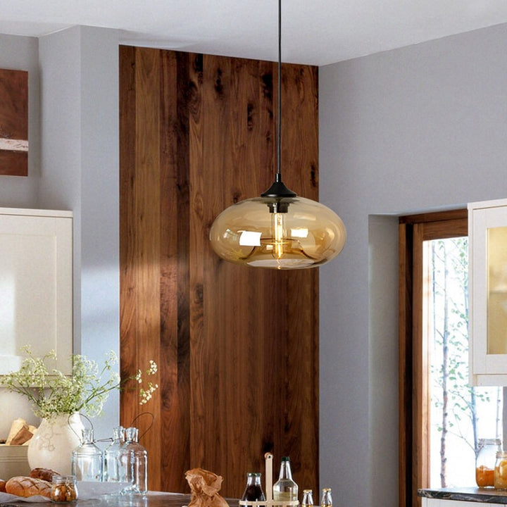Best new LUCIANA Glass Colorful Modern Pendant Light P5275