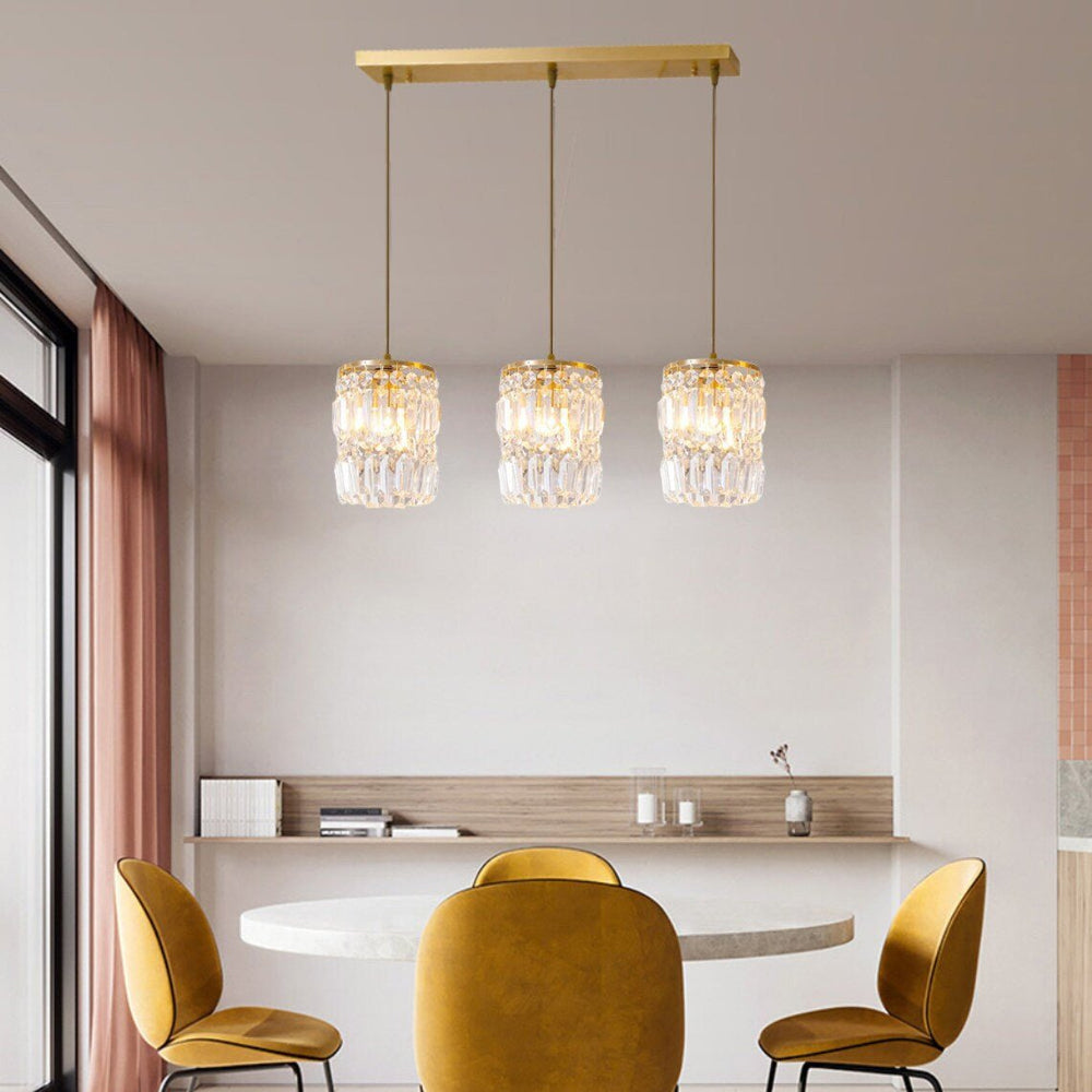 Best new LUISA Crystal Nordic LED Pendant P5114