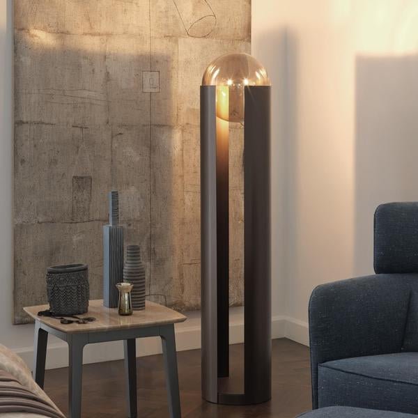 Best new LUNA GRANDE Nordic Postmodern Crystal Decor Lighting Copper LED Floor Lamp