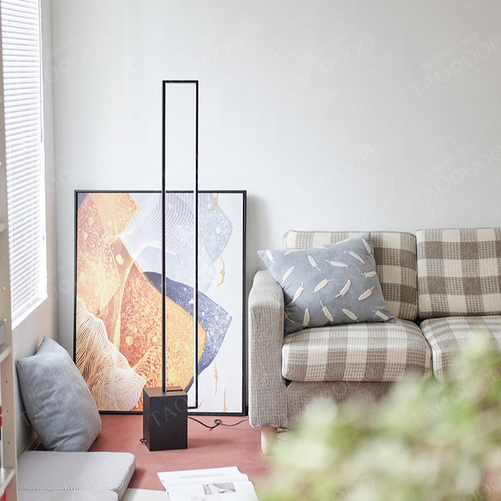Best new MARINA Rectangle Minimalist Floor Lamp F5374