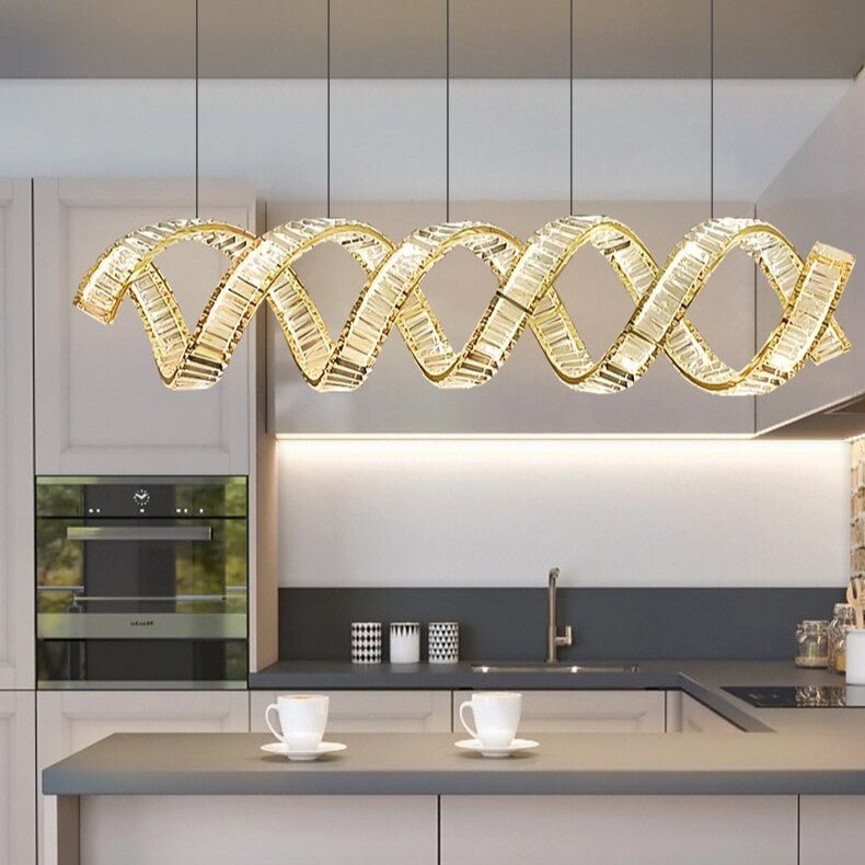 Best new MILEY Creative Crystal Chandelier C5350