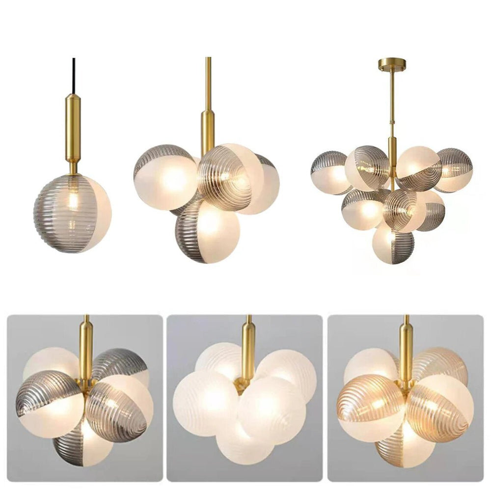 Best new MINA Bubble Glass Modern Pendant Light P5236