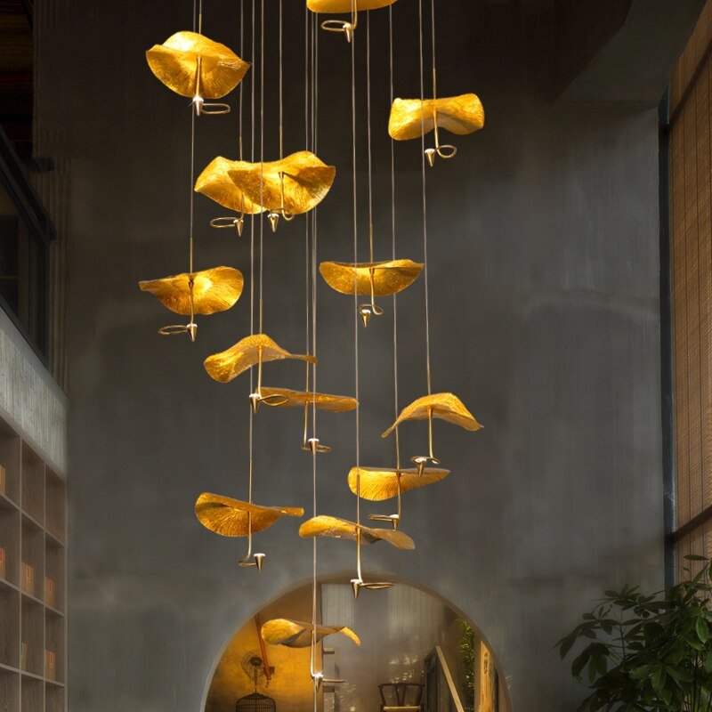 Best new MUSHROOM Gold Creative Pendant P5031