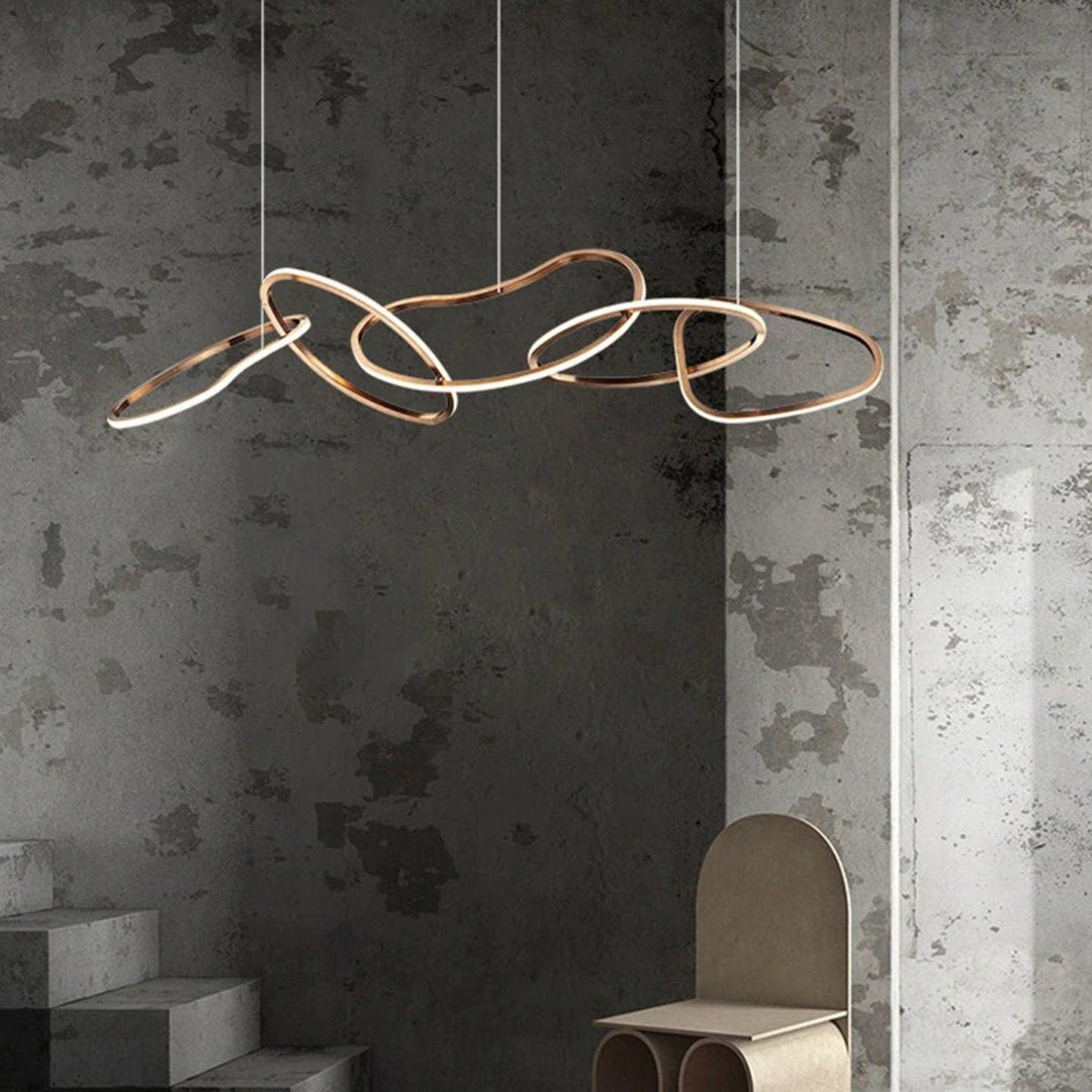 Best new Modern Minimalist Soft Curves Kitchen Home Decor Ceiling Led Light
