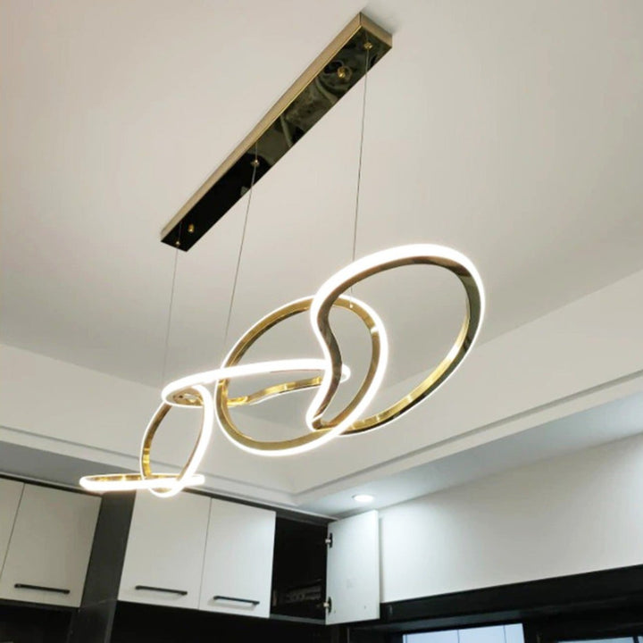 Best new Modern Minimalist Soft Curves Kitchen Home Decor Ceiling Led Light