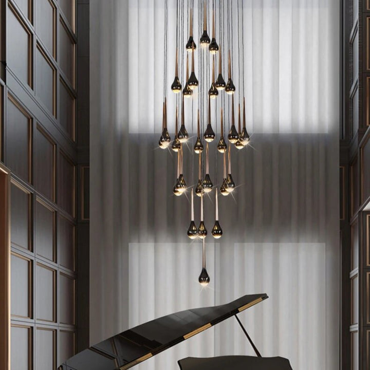 Best new NICOLE Long Staircase Home Decor Chandelier P5394