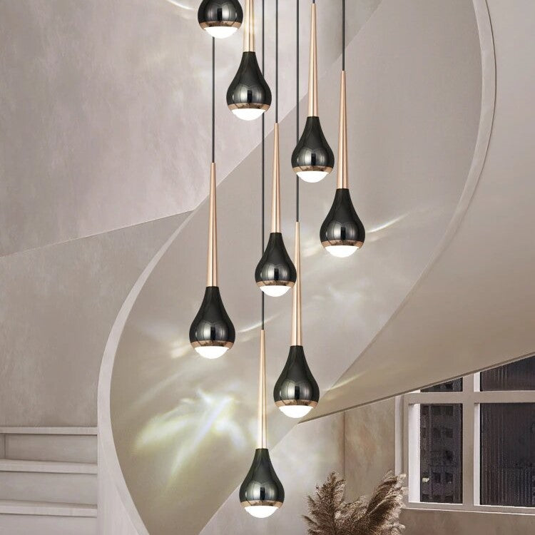 Best new NICOLE Long Staircase Home Decor Chandelier P5394