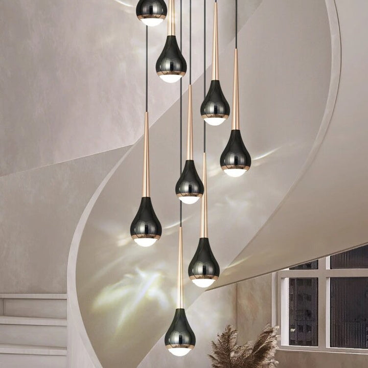 Best new NICOLE Long Staircase Home Decor Chandelier P5394