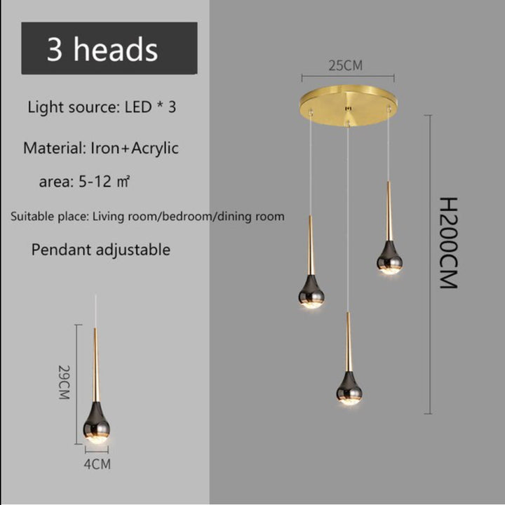 Best new NICOLE Long Staircase Home Decor Chandelier P5394
