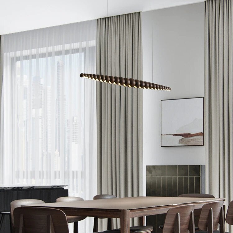 Best new NORMANI Long Wooden Chandelier C5398