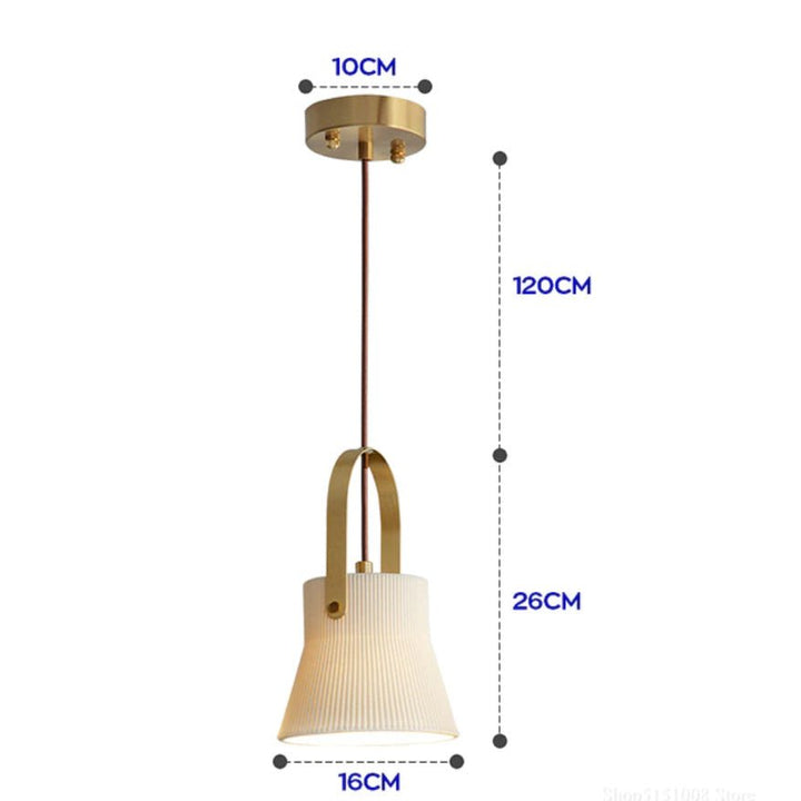 Best new OLGA Ceramics Home Decor Pendant Light P5291