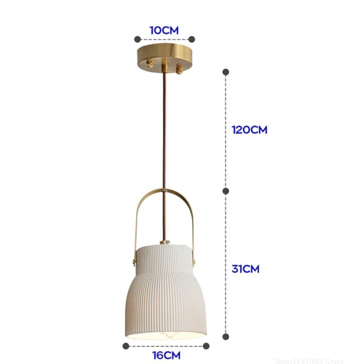 Best new OLGA Ceramics Home Decor Pendant Light P5291
