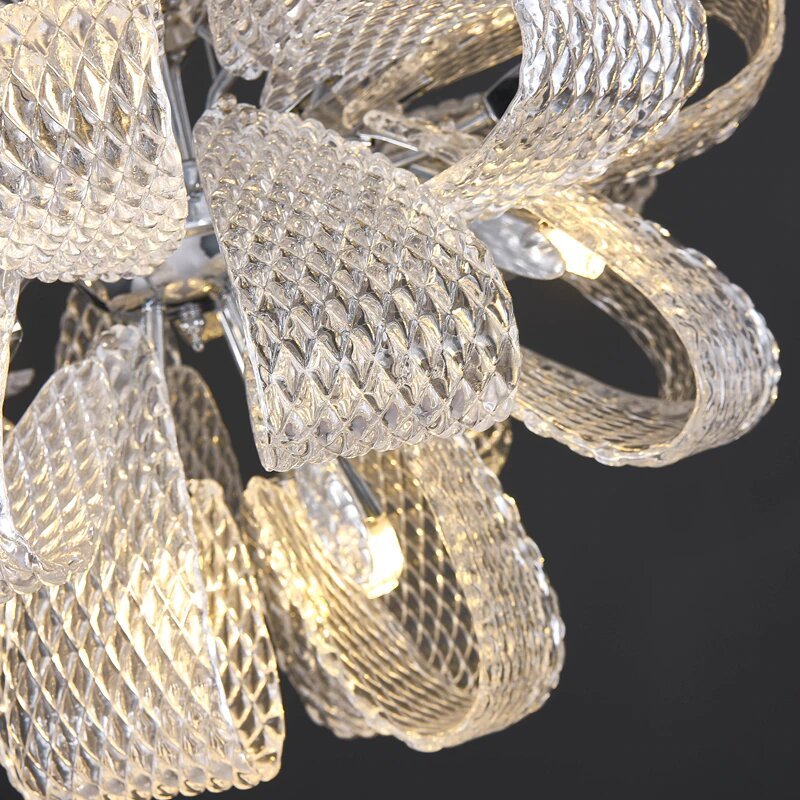 Best new PAXE Crystal LED Living Room Pendant Light P5363